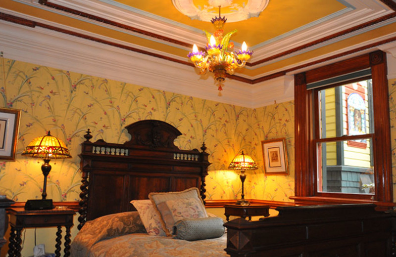 Guest room at Albion Manor.