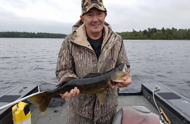 Fishing at Zup's Fishing Resort and Canoe Outfitters.