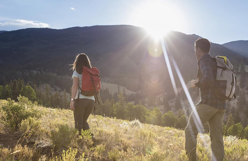 Hiking at 4UR Ranch.