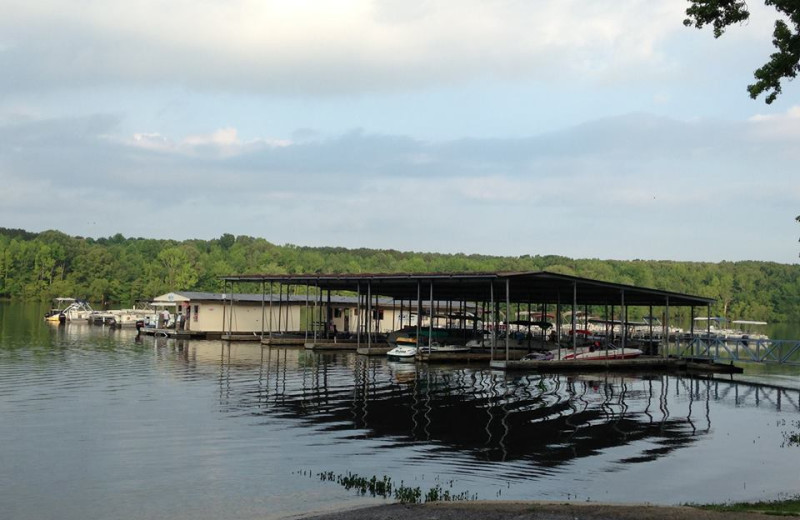 Lake at Mansard Island Resort & Marina.