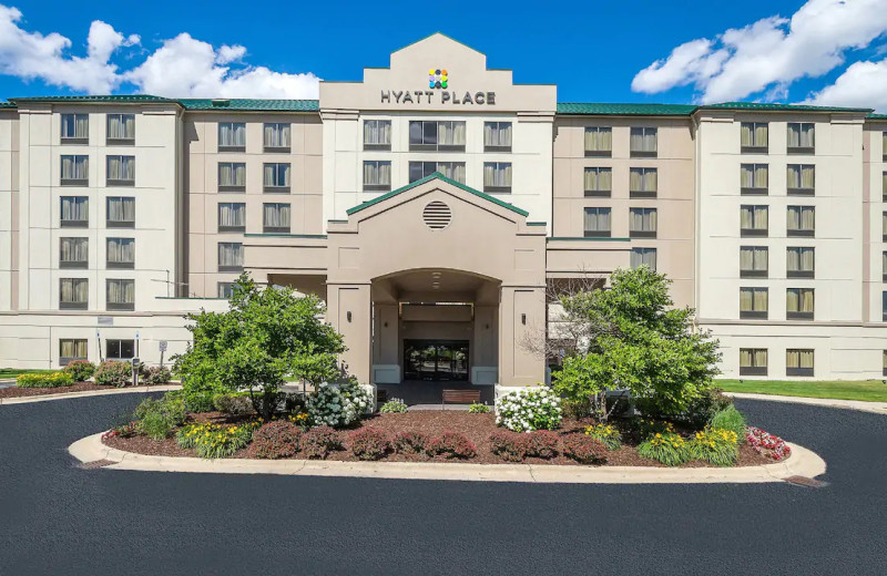 Exterior view of Hyatt Place Utica.