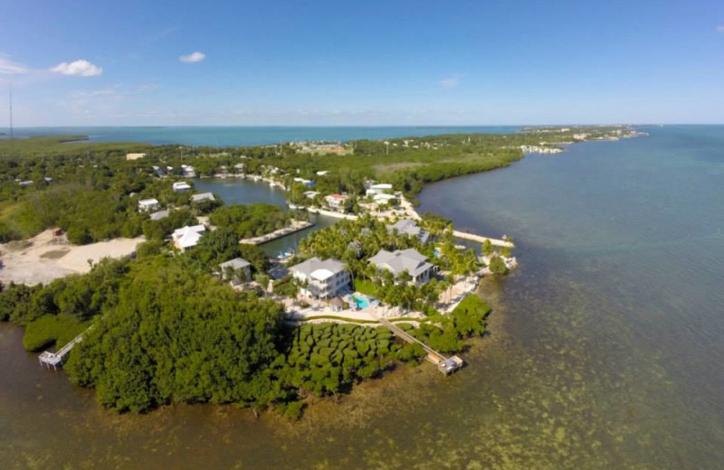 Aerial view of rental at Keys Holiday Rentals, Inc.