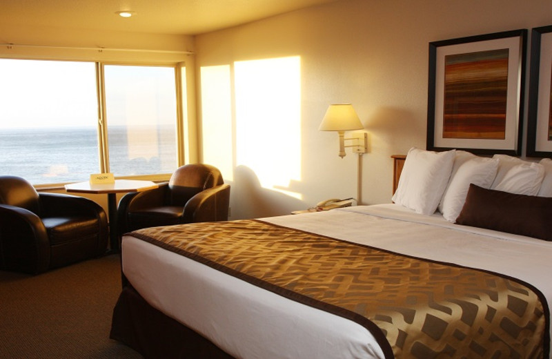 Guest room at Adobe Resort.