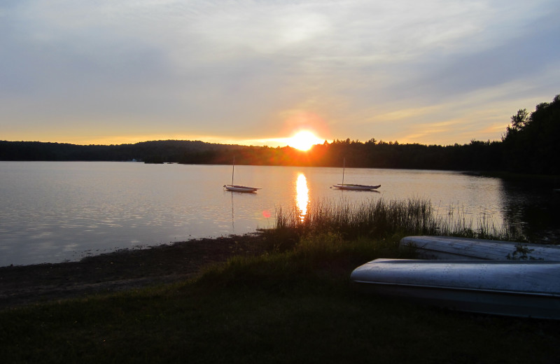 Sunset at Central House Family Resort.