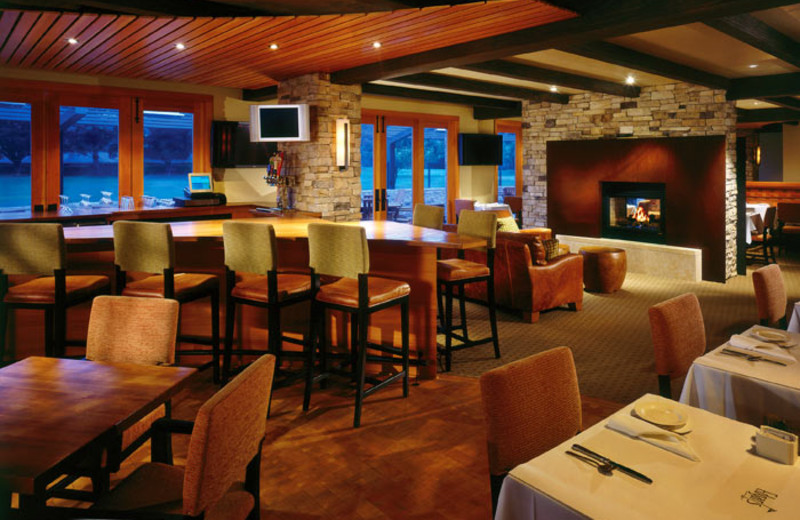 Dining at Quail Lodge Resort.
