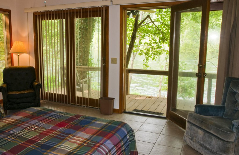 Guest room at Newlands Lodge.