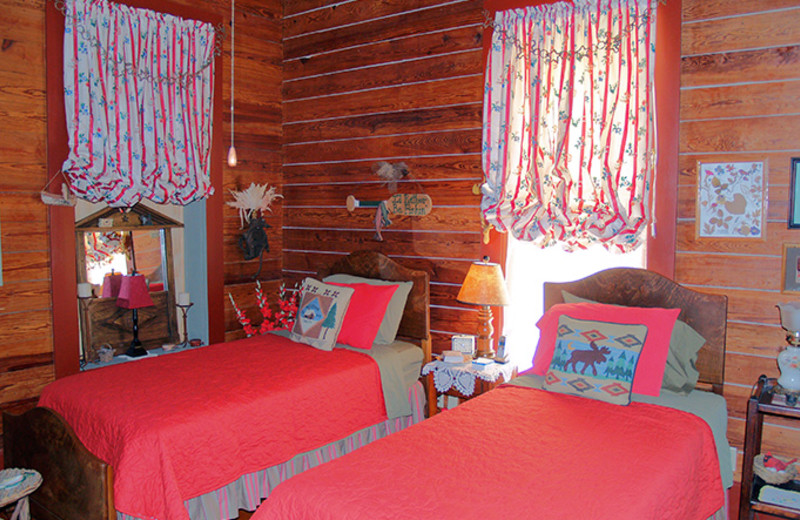Cabin Room at August House Bed & Breakfast.