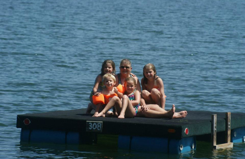 Swimming at Mallard Bay Resort.