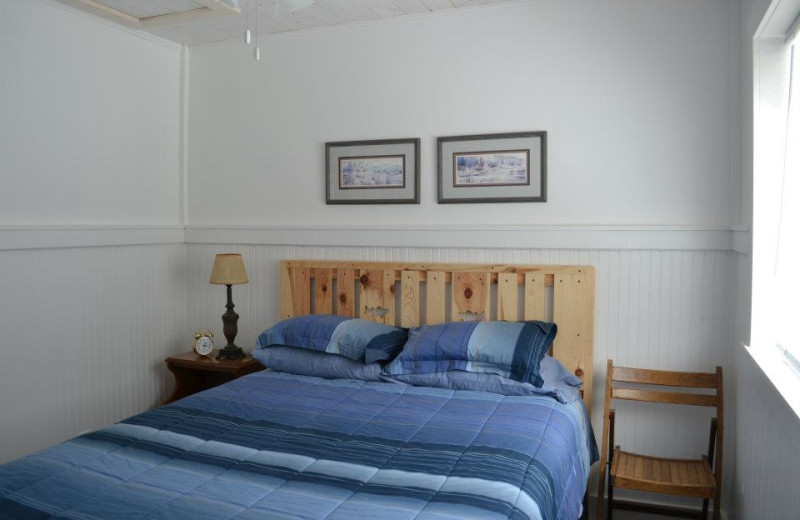 Guest room at Outers Resort.