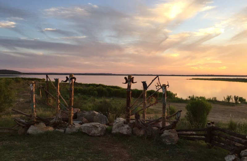 Sunset at Big Chief RV Resort.