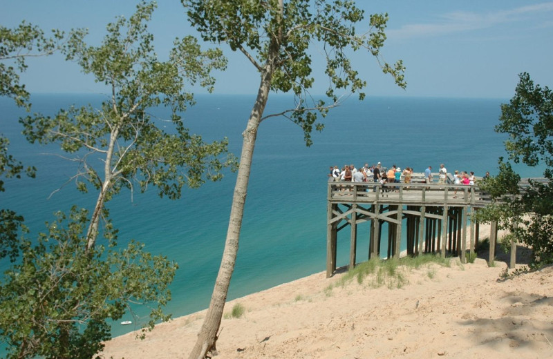 Beach at The Cherry Tree Inn & Suites.