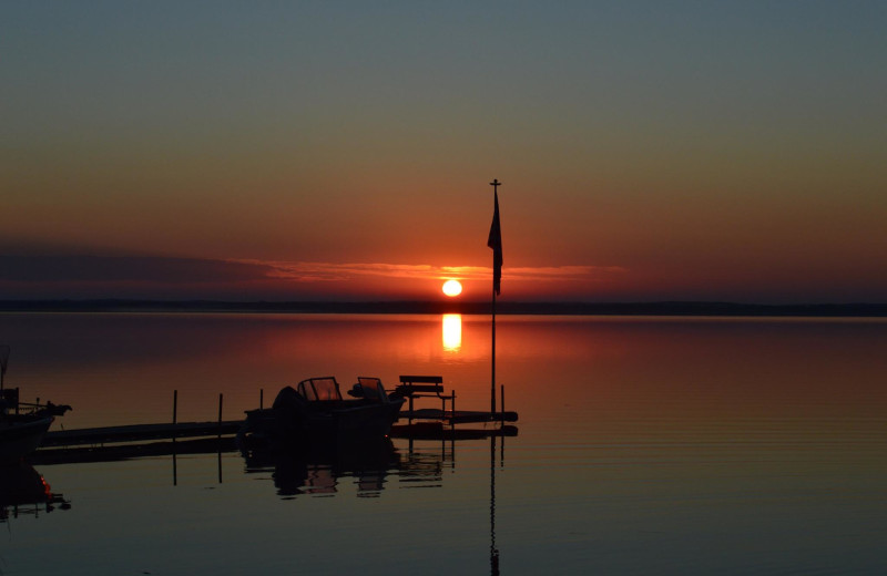 Lake view at Shady Grove Resort.