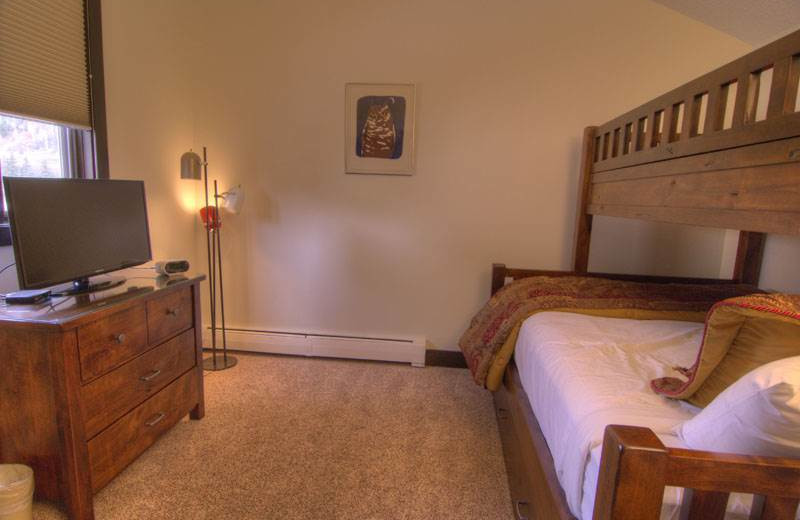 Rental bedroom at Westwind at Vail.