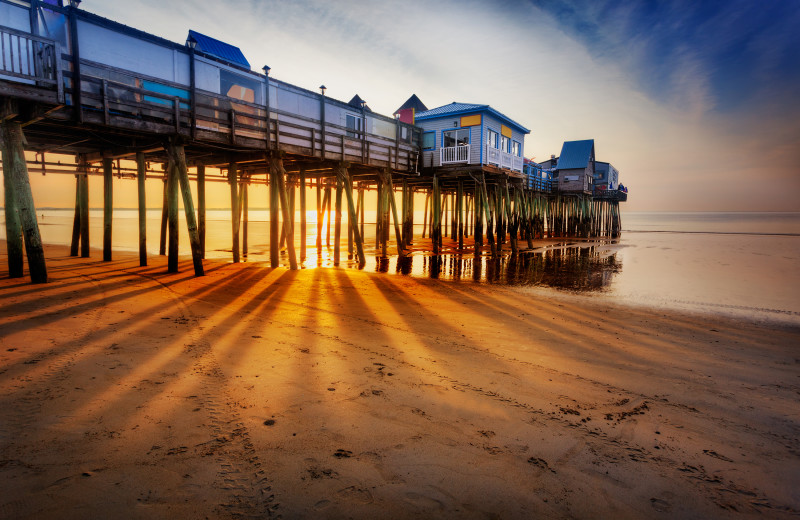 Sunset at Ocean Walk Hotel.