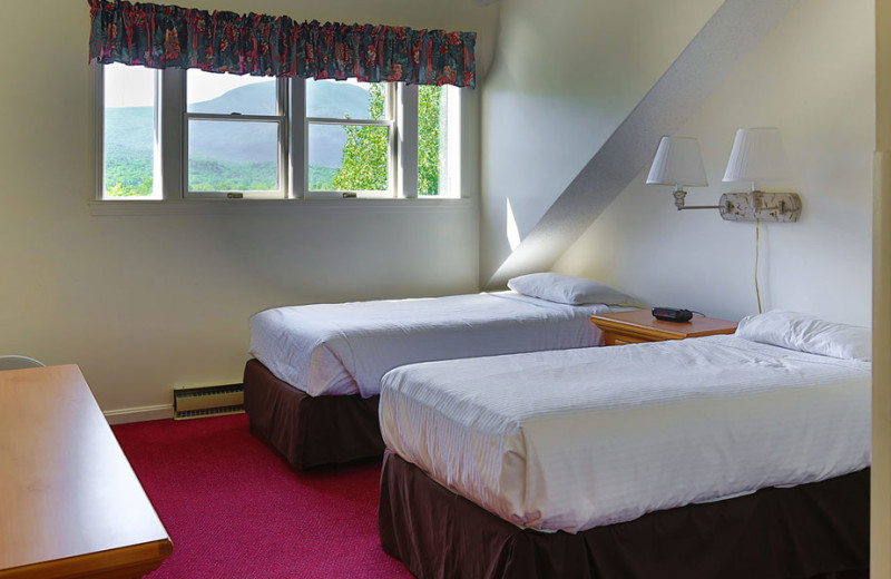 Guest bedroom at The Valley Inn.