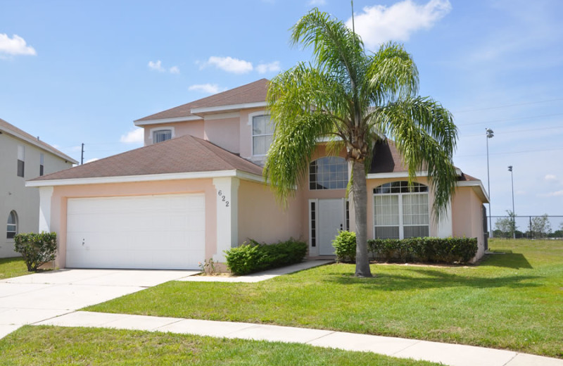 Rental exterior at Sunkiss Villas.