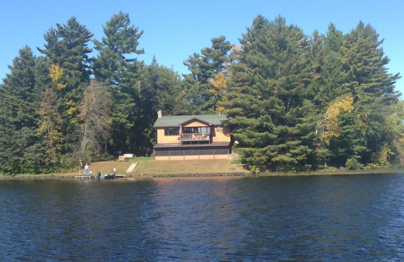 Exterior view of Hemlock Haven Resort.