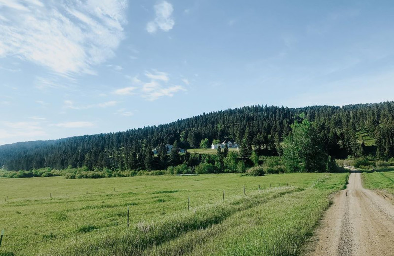 Exterior view of Hardscabble Ranch.