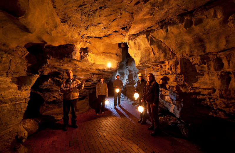 Cave near August Lodge Cooperstown.