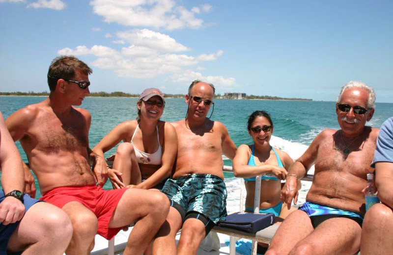 Boating at Orange Hill Beach Inn.