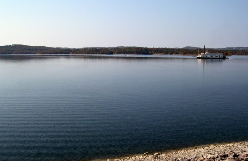 Lake view lake at Vacation Home in Branson.