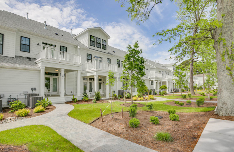 Rental exterior view of Coastal Accommodations.