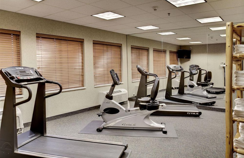 Fitness room at Holiday Inn Express Brainerd.