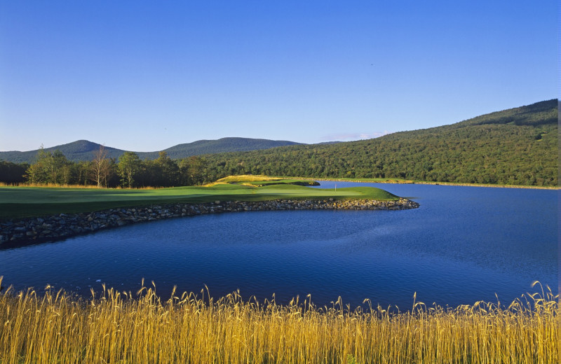 Golf at Stowe Mountain Lodge.