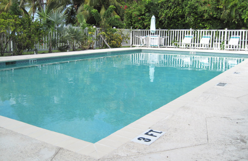 Outdoor pool at Coral Bay Resort.