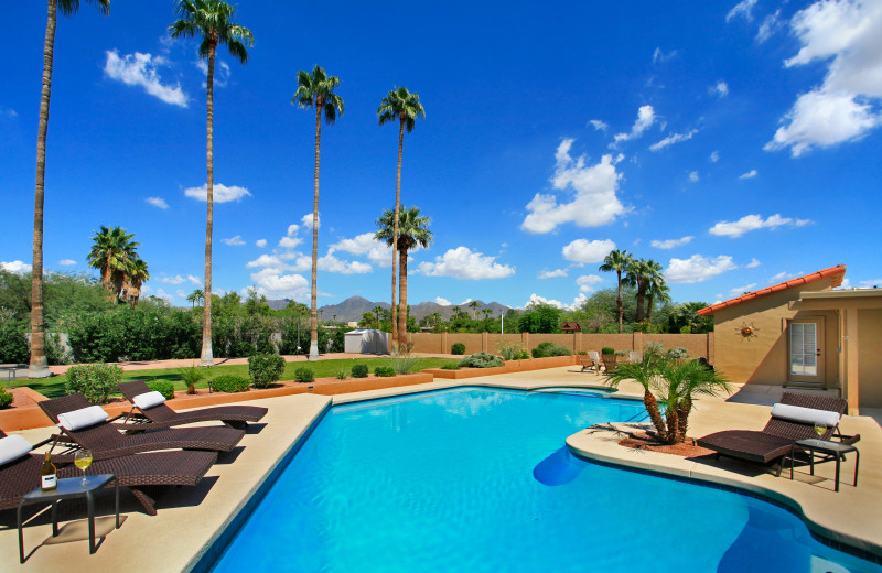 Rental pool at Arizona Vacation Rentals.