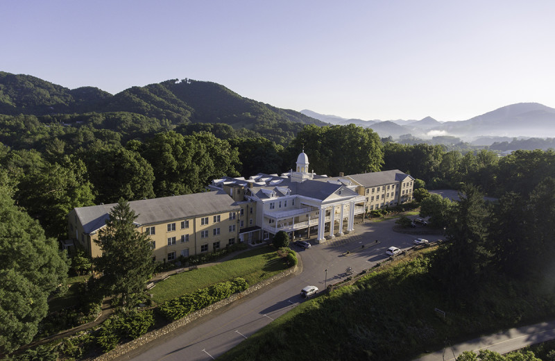 Lambuth Inn at Lake Junaluska is on the National Register of Historic Places and offers lake and mountain views.