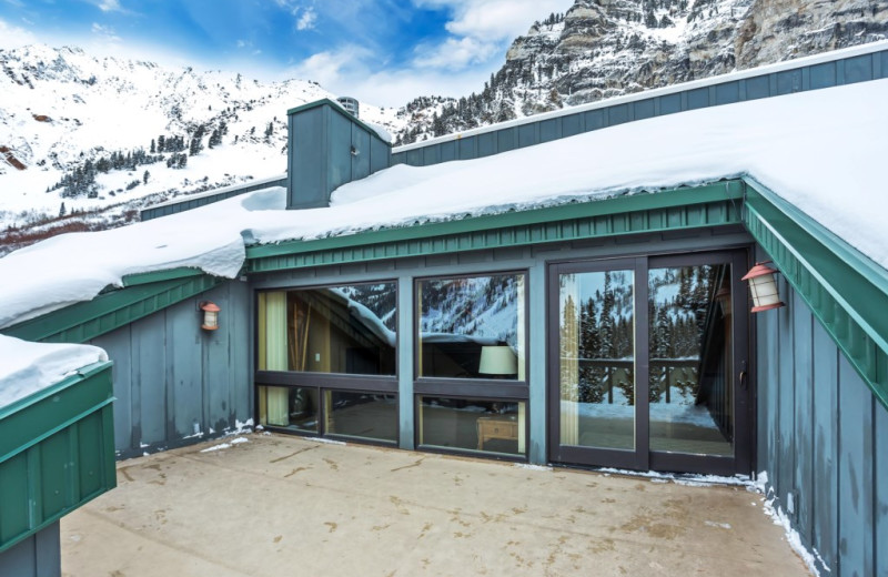 Rental exterior at Canyon Services Vacation Rentals.
