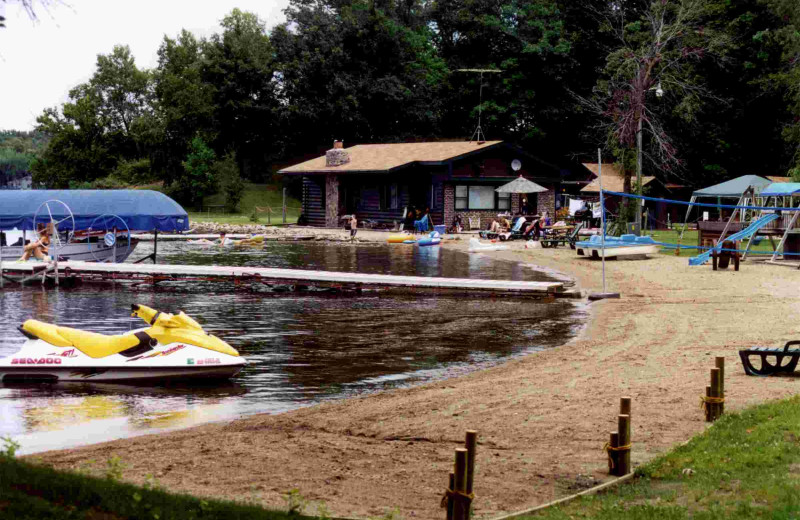 Beach at Hollywood's Resort.