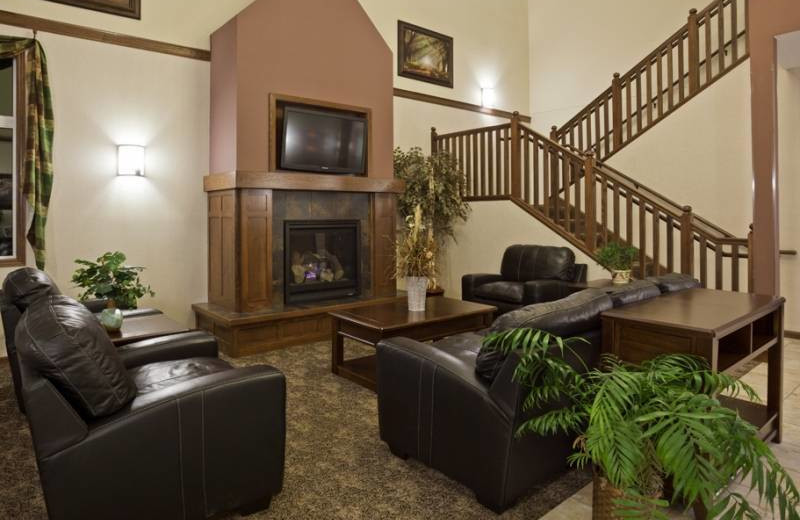 Lobby at GrandStay Parkers Prairie