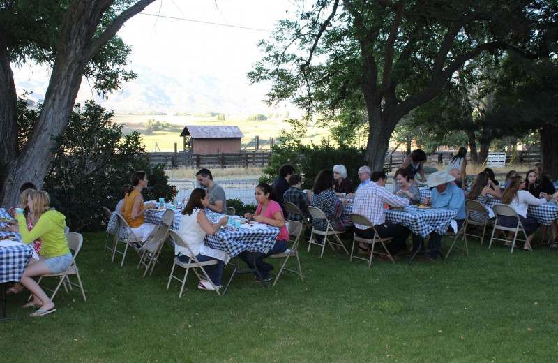 Picnic at Rankin Ranch.