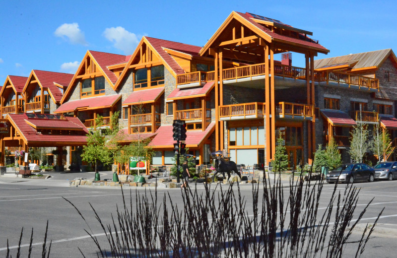 Exterior view of Moose Hotel & Suites.