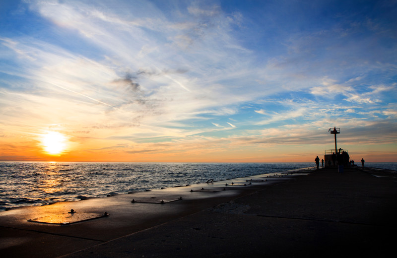 Beach near America's Best Value Inn - Benton Harbor.