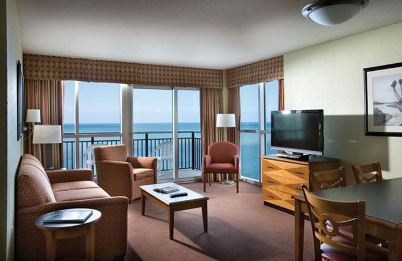 Suite interior at Bay View Resort.