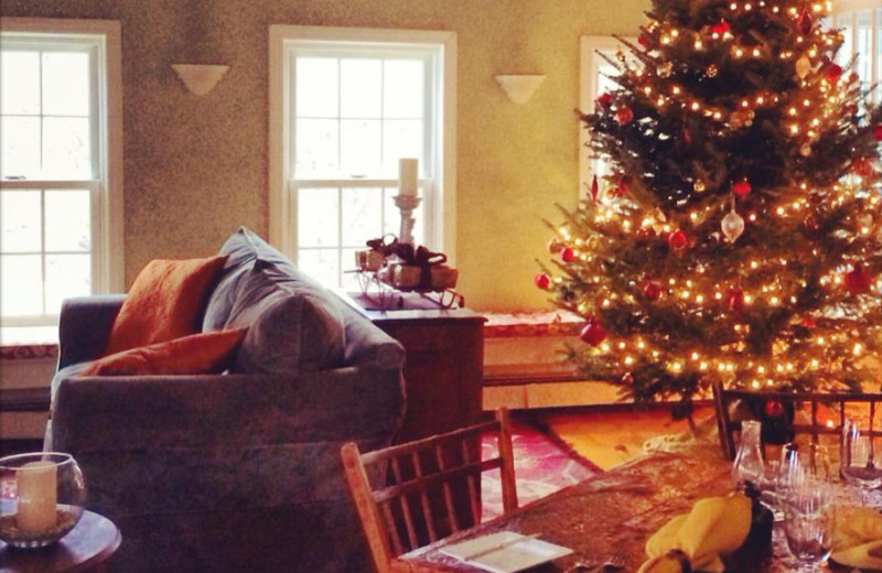 Christmas at The Red Clover Inn & Restaurant.