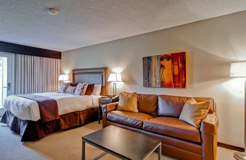 Guest room at Inn at Aspen.