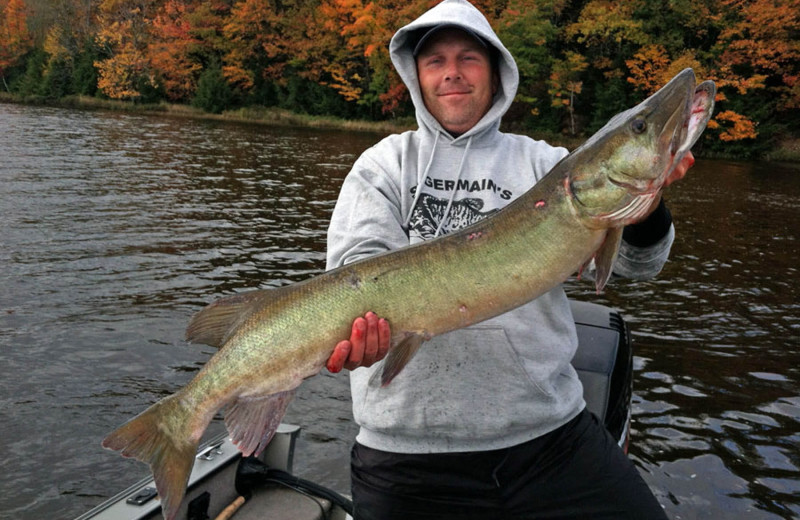 Fishing at Pitlik's Sand Beach Resort.