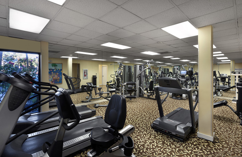 Fitness room at Ocean Reef Resort.