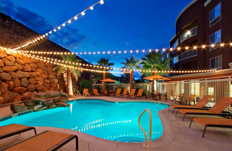 Outdoor pool at Courtyard by Marriott St. George.