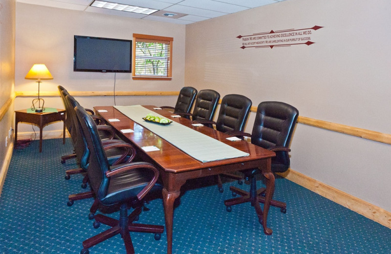 Conference room at The Heathman Lodge.