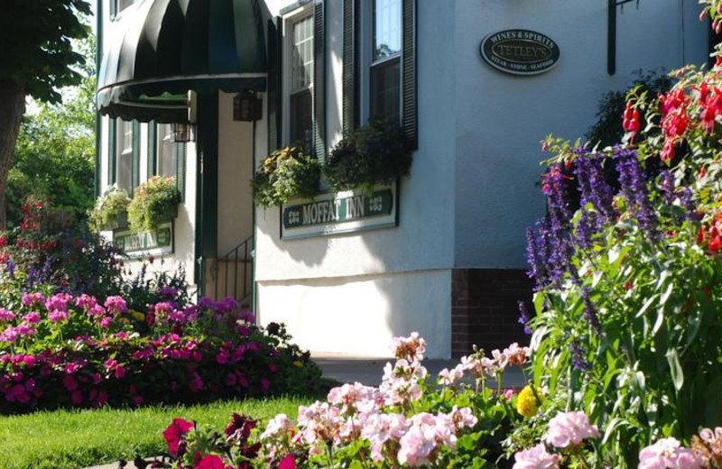 Exterior view of Moffat Inn.