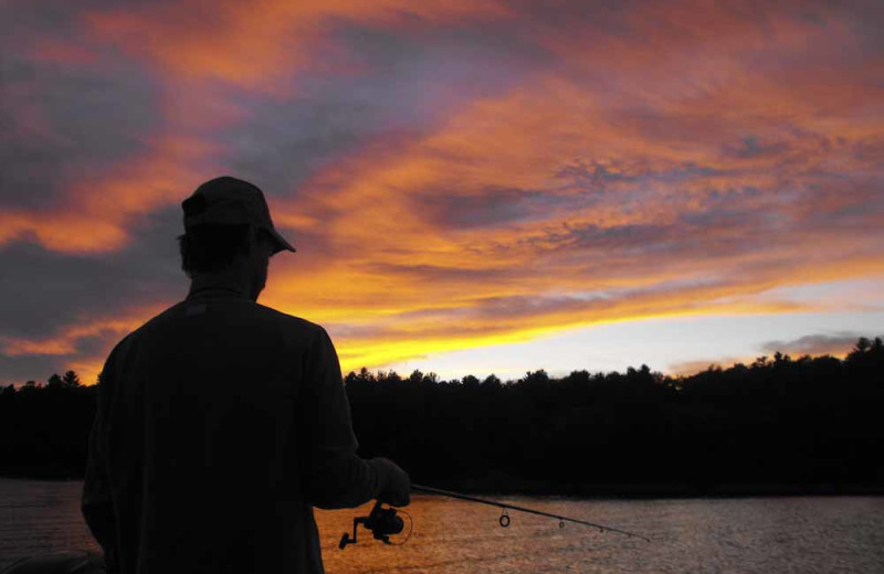 Fishing at Brennan Harbour Resort.