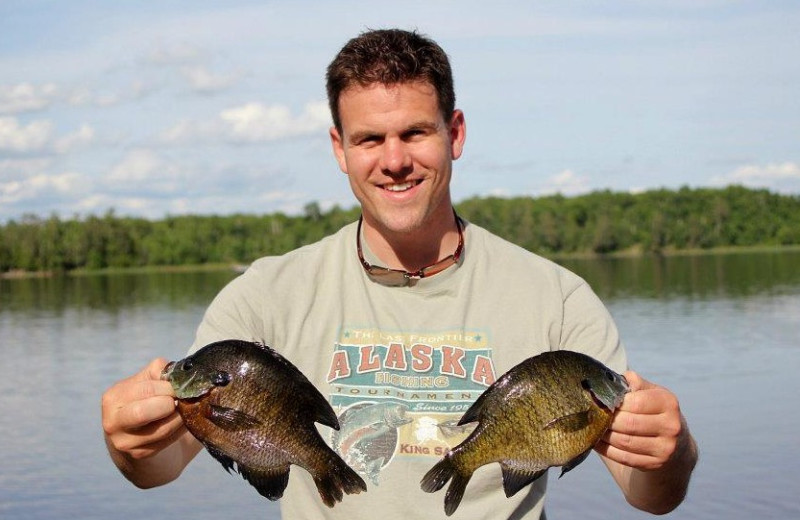 Fishing at Lakewood Lodge.