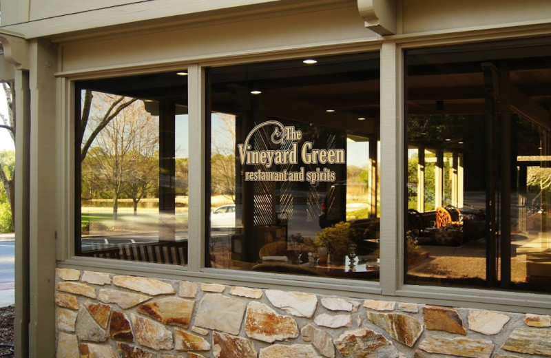 Restaurant exterior at Callaway Gardens.