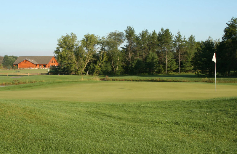 Golf course at Spring Brook Vacation Home Rentals.