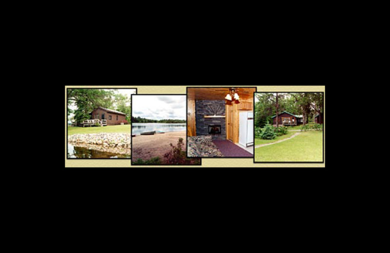 Resort exterior views at Little Pine Resort.